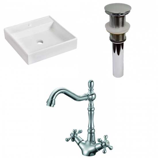 17.5-in. W Bathroom Vessel Sink Set_AI-30263