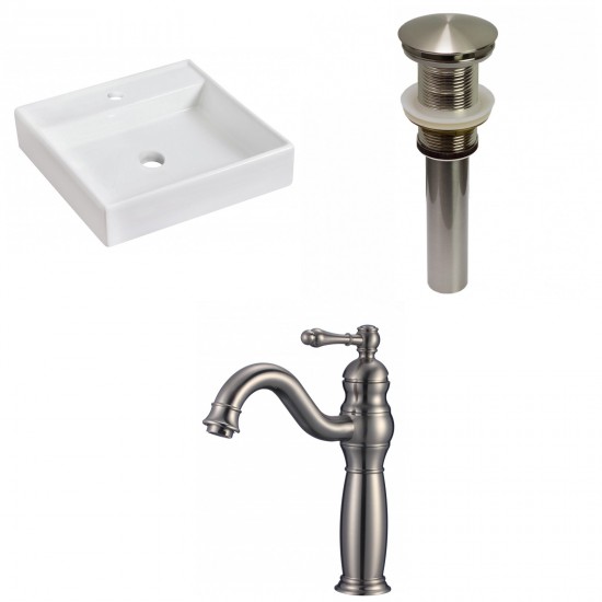 17.5-in. W Bathroom Vessel Sink Set_AI-30265