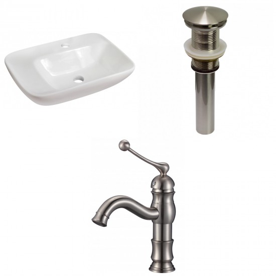 23.5-in. W Bathroom Vessel Sink Set_AI-30278