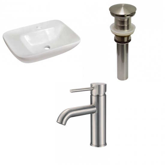 23.5-in. W Bathroom Vessel Sink Set_AI-30283