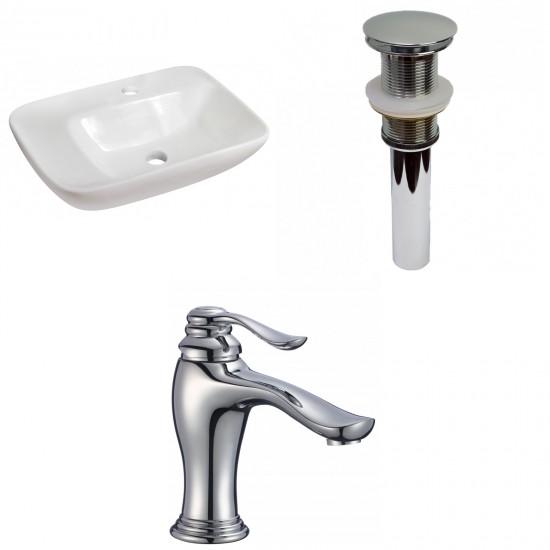 23.5-in. W Bathroom Vessel Sink Set_AI-30289