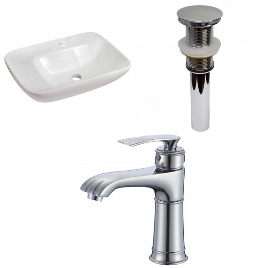 23.5-in. W Bathroom Vessel Sink Set_AI-30290