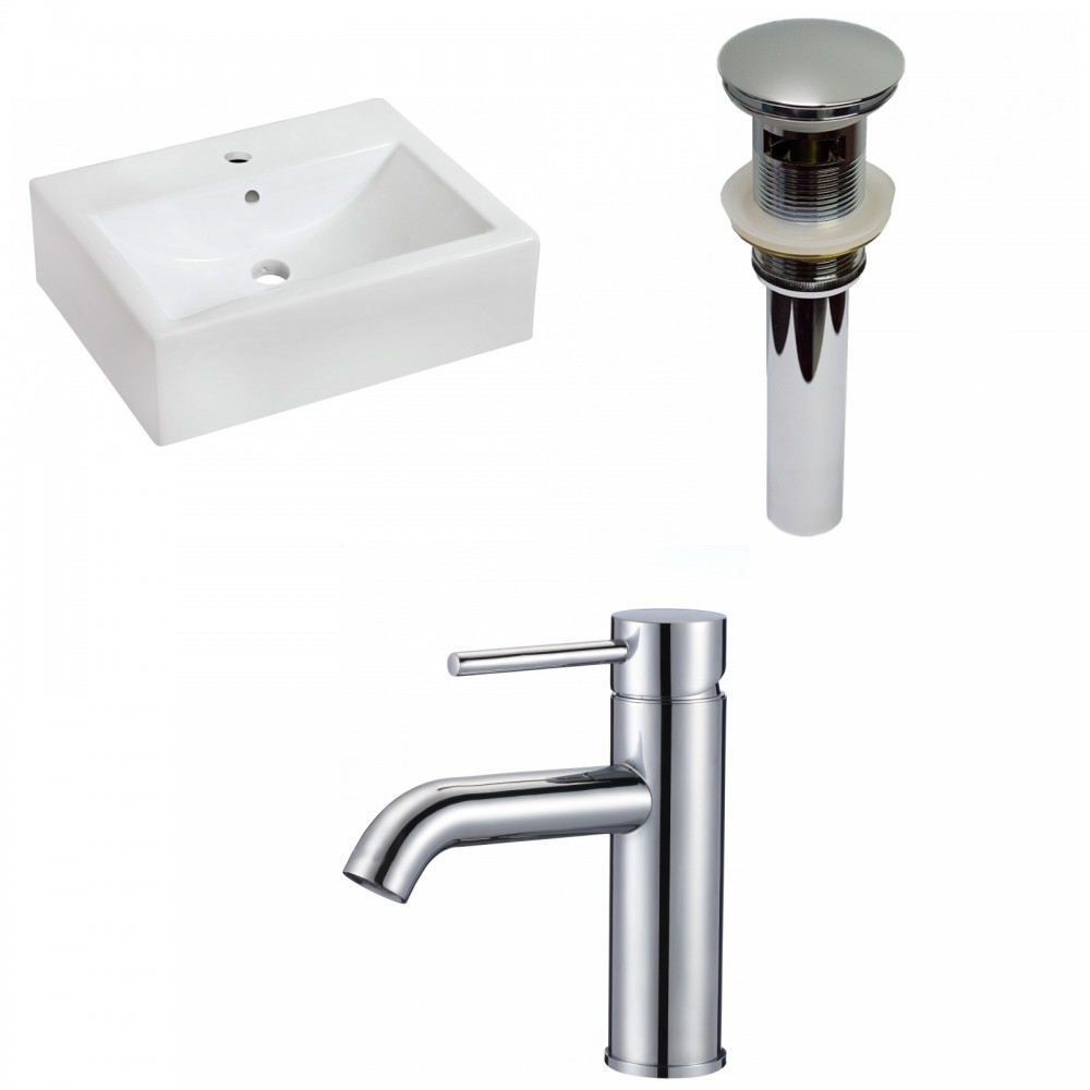 20.25-in. W Bathroom Vessel Sink Set_AI-30298