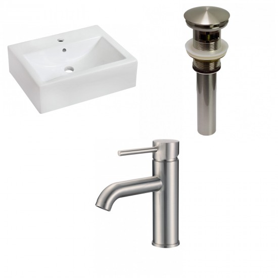 20.25-in. W Bathroom Vessel Sink Set_AI-30299