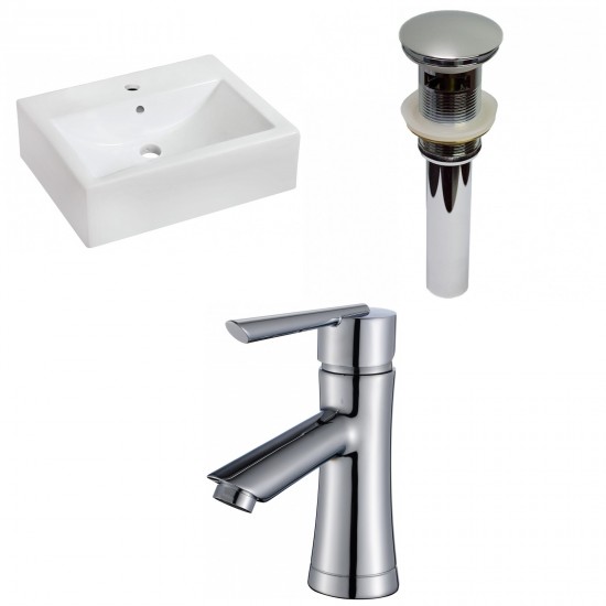 20.25-in. W Bathroom Vessel Sink Set_AI-30301