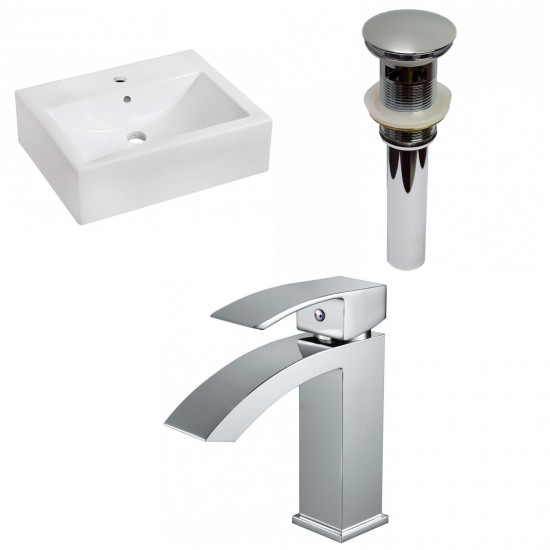 20.25-in. W Bathroom Vessel Sink Set_AI-30303