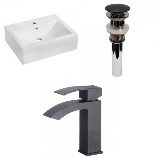 20.25-in. W Bathroom Vessel Sink Set_AI-30304