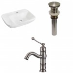 23.5-in. W Bathroom Vessel Sink Set_AI-30310