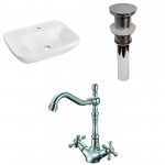 23.5-in. W Bathroom Vessel Sink Set_AI-30311