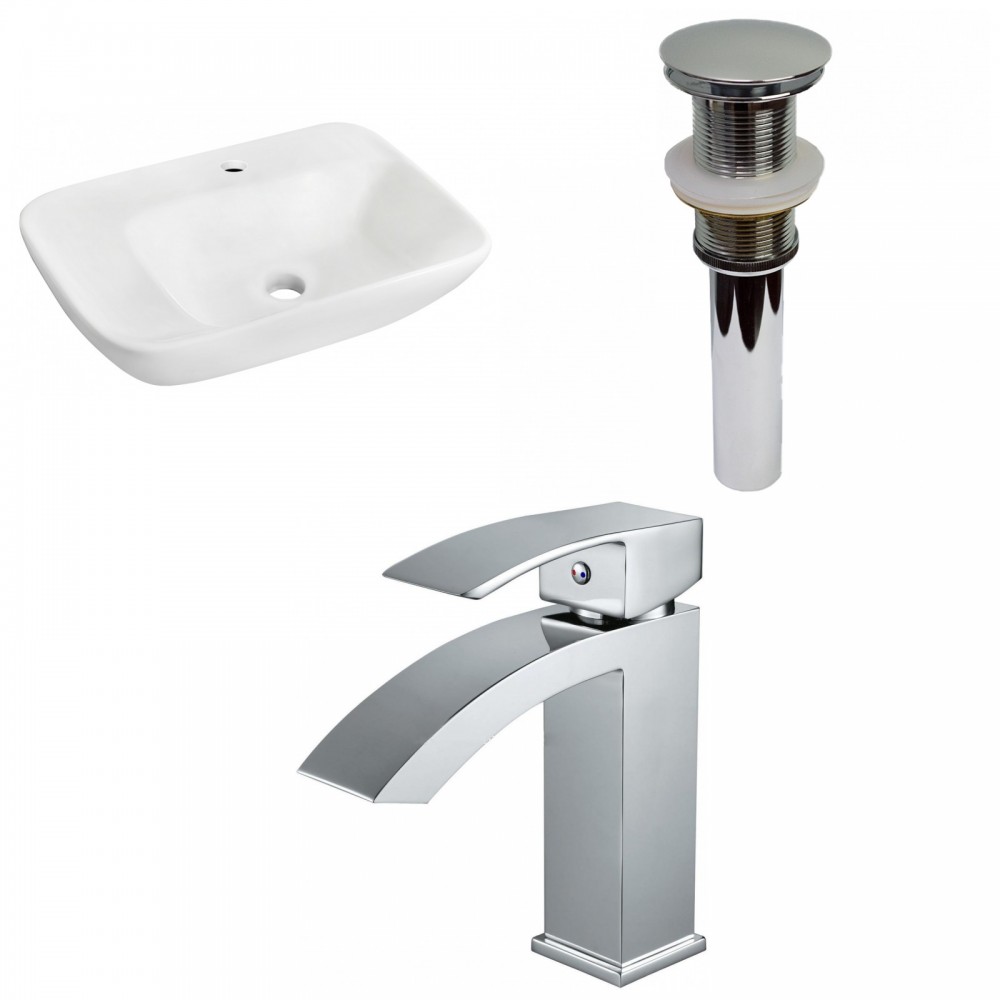 23.5-in. W Bathroom Vessel Sink Set_AI-30319