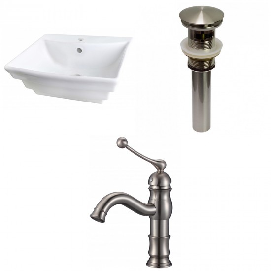 19.75-in. W Bathroom Vessel Sink Set_AI-30326