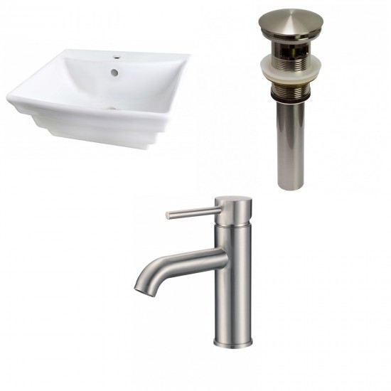 19.75-in. W Bathroom Vessel Sink Set_AI-30331