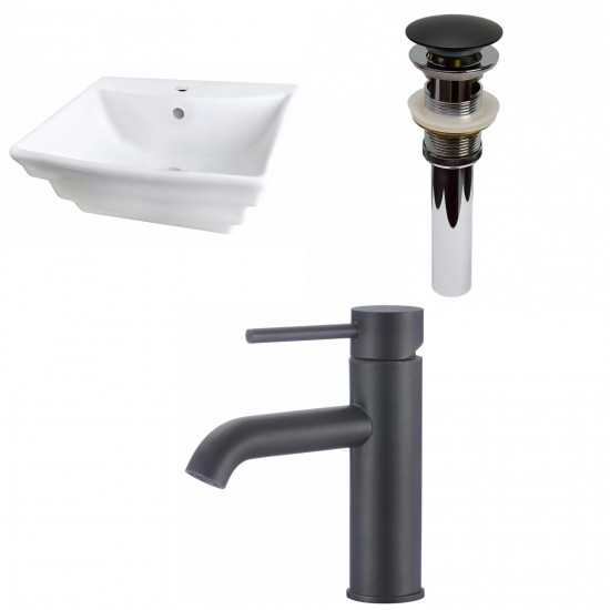 19.75-in. W Bathroom Vessel Sink Set_AI-30332