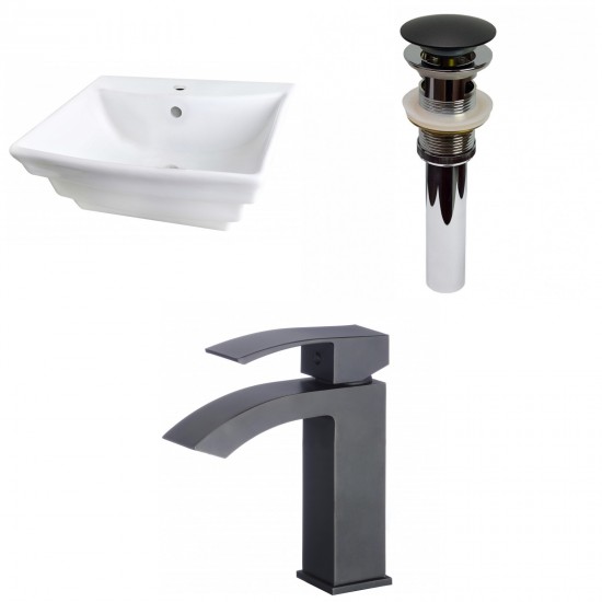 19.75-in. W Bathroom Vessel Sink Set_AI-30336