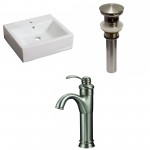 21-in. W Bathroom Vessel Sink Set_AI-30510