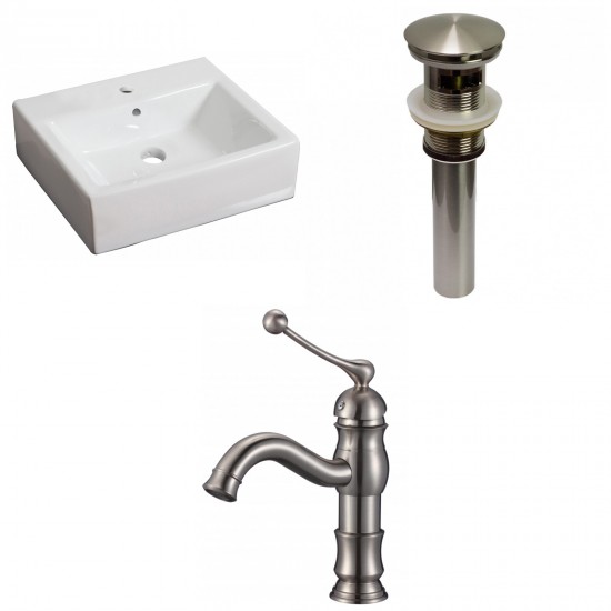 21-in. W Bathroom Vessel Sink Set_AI-30512