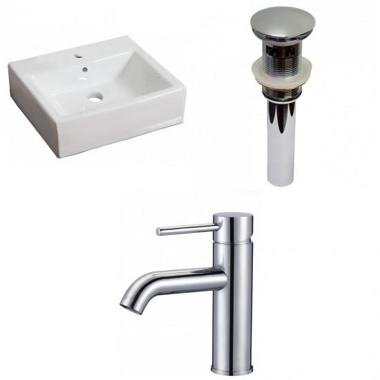 21-in. W Bathroom Vessel Sink Set_AI-30522