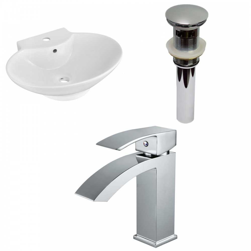 22.75-in. W Bathroom Vessel Sink Set_AI-30641