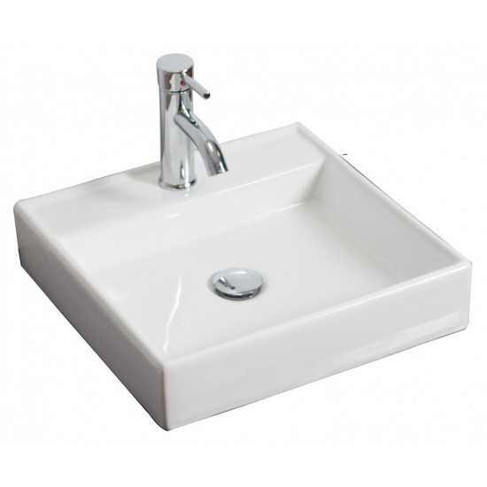 17.5-in. W Bathroom Vessel Sink Set_AI-30717