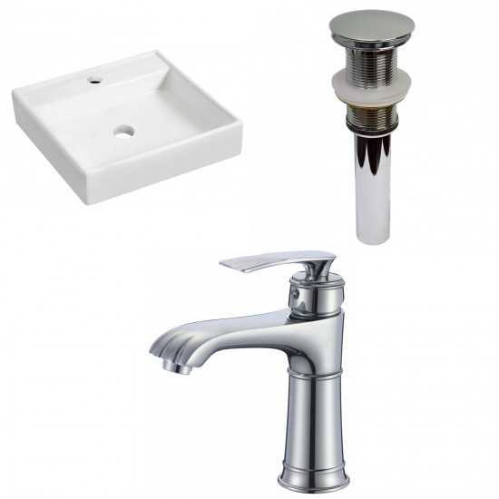 17.5-in. W Bathroom Vessel Sink Set_AI-30733