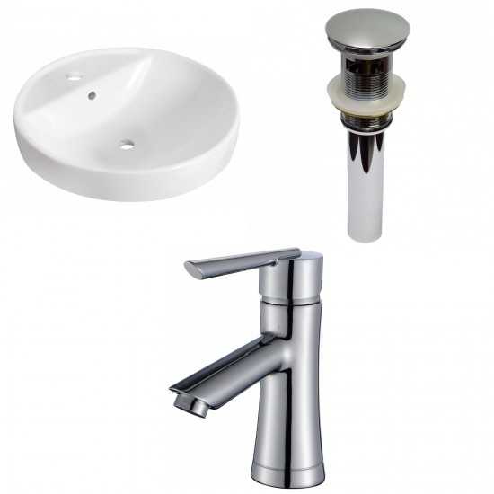 18.25-in. W Bathroom Vessel Sink Set_AI-30799