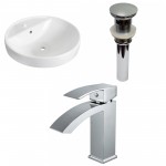 18.25-in. W Bathroom Vessel Sink Set_AI-30803