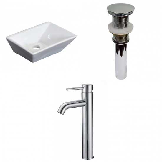 12-in. W Bathroom Vessel Sink Set_AI-30827