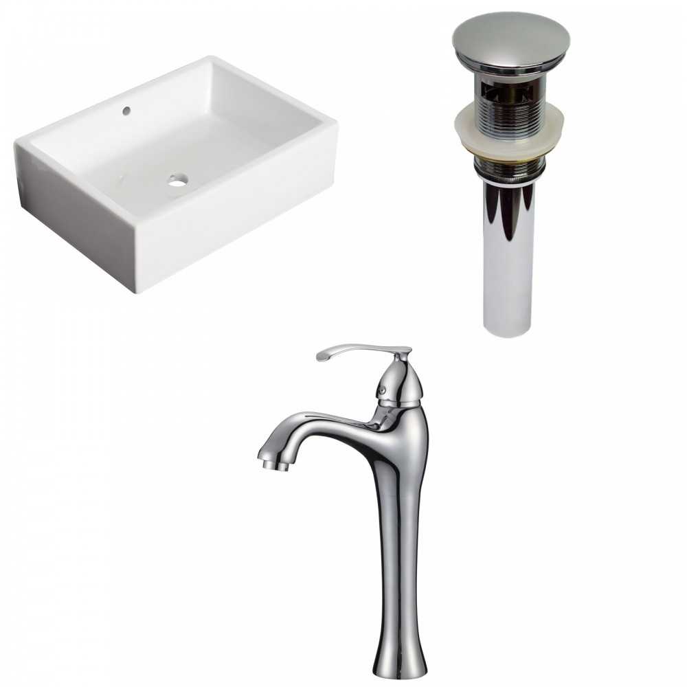 20-in. W Bathroom Vessel Sink Set_AI-30843
