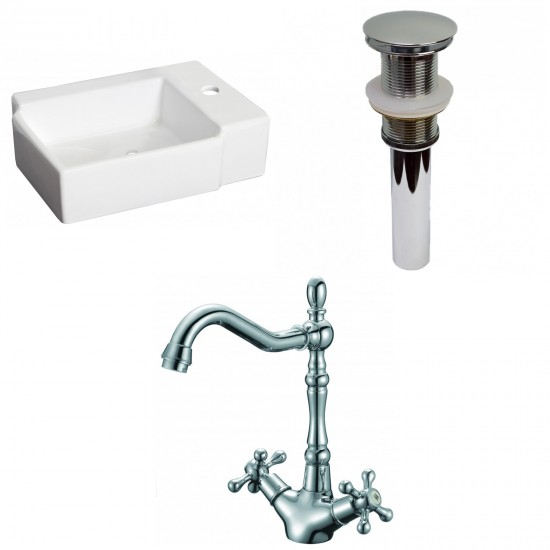 16.25-in. W Bathroom Vessel Sink Set_AI-30869