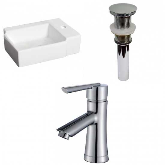 16.25-in. W Bathroom Vessel Sink Set_AI-30884