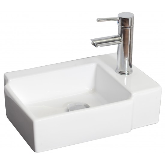 16.25-in. W Bathroom Vessel Sink Set_AI-30884