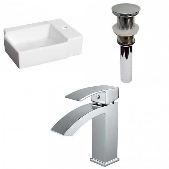 16.25-in. W Bathroom Vessel Sink Set_AI-30889