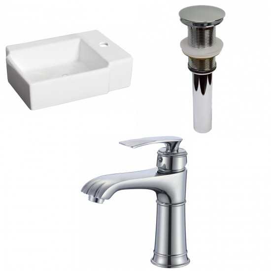 16.25-in. W Bathroom Vessel Sink Set_AI-30895