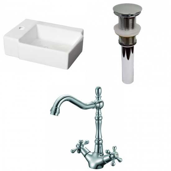 16.25-in. W Bathroom Vessel Sink Set_AI-30931