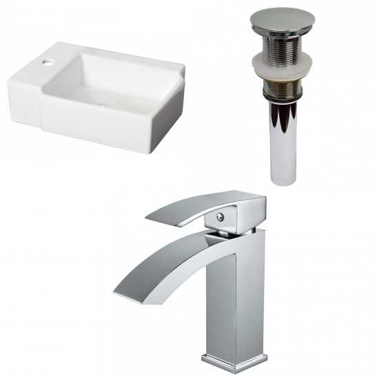 16.25-in. W Bathroom Vessel Sink Set_AI-30939