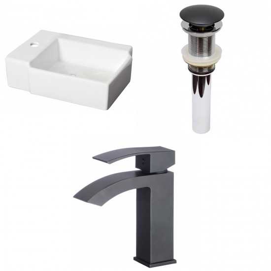 16.25-in. W Bathroom Vessel Sink Set_AI-30940