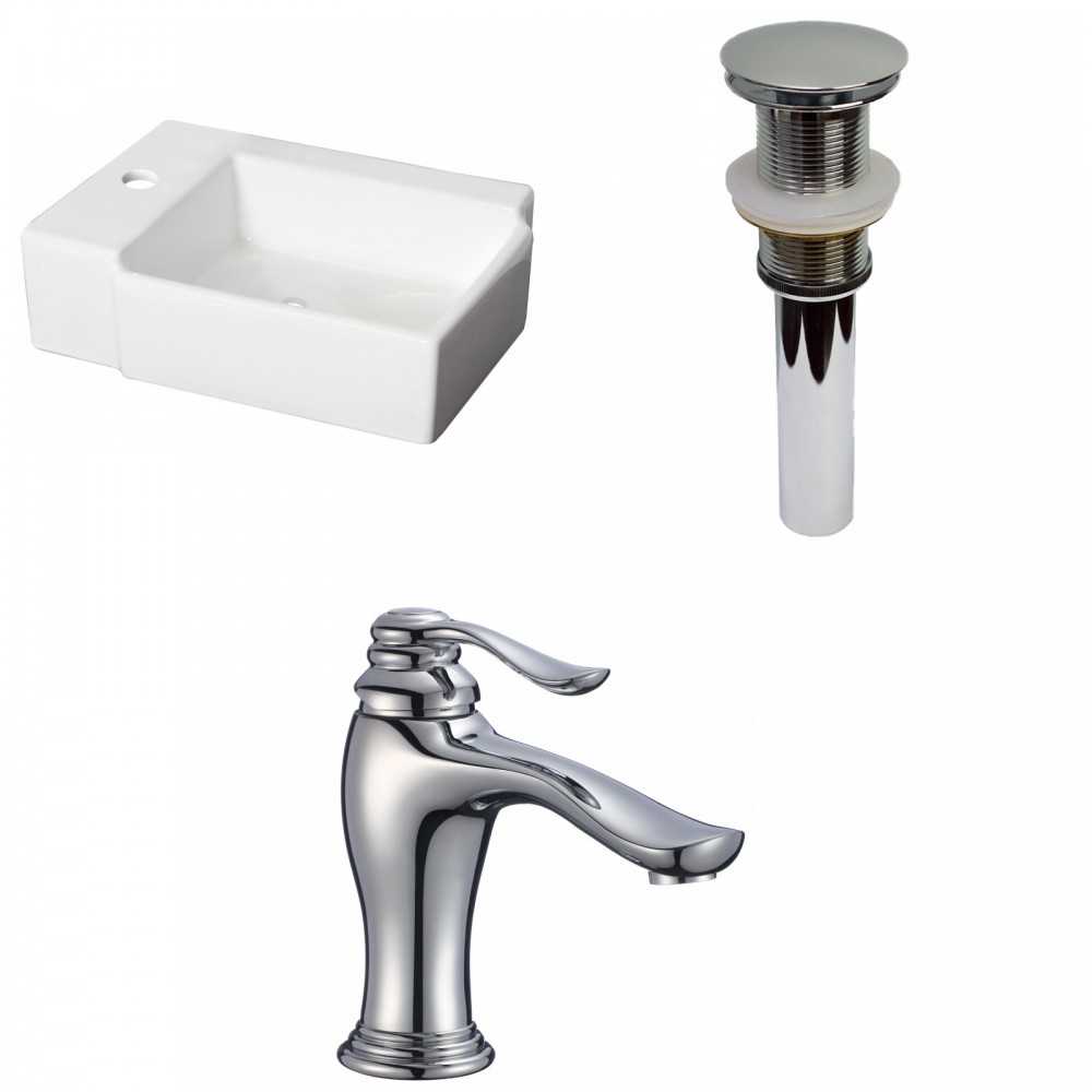 16.25-in. W Bathroom Vessel Sink Set_AI-30941