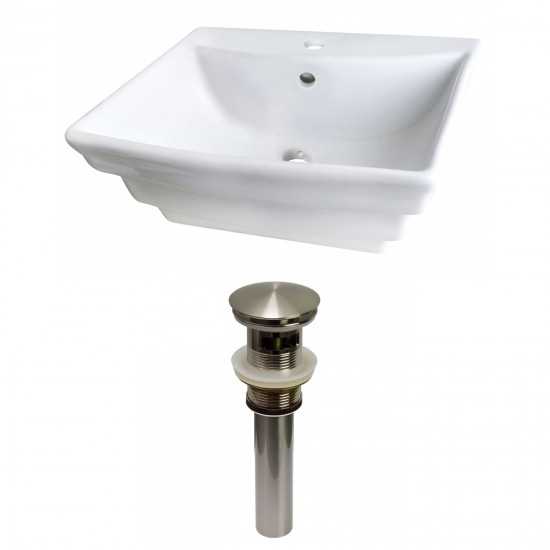 19.75-in. W Bathroom Vessel Sink Set_AI-30946