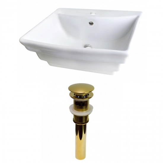 19.75-in. W Bathroom Vessel Sink Set_AI-30947