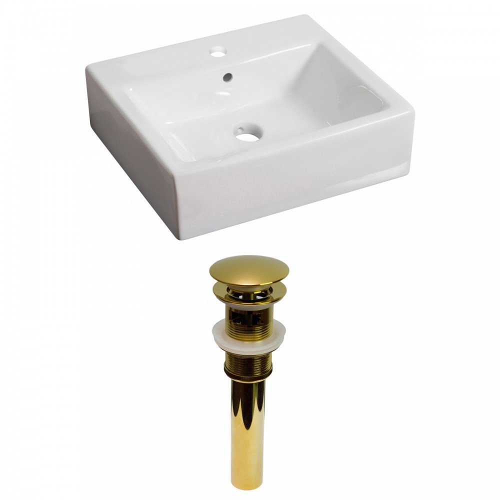 21-in. W Bathroom Vessel Sink Set_AI-30962