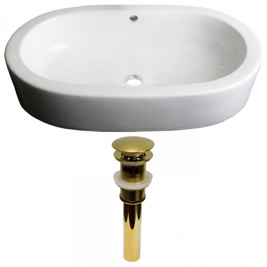 25.25-in. W Bathroom Vessel Sink Set_AI-30972