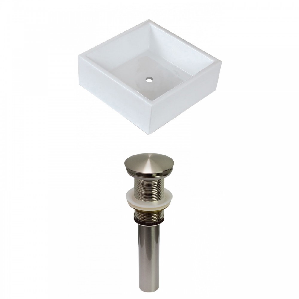 14.75-in. W Bathroom Vessel Sink Set_AI-30981