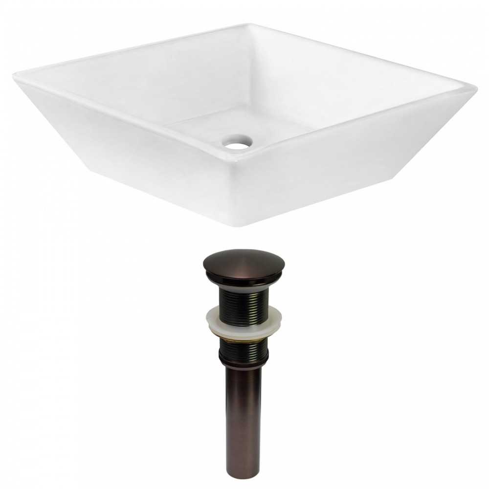 15.75-in. W Bathroom Vessel Sink Set_AI-30998