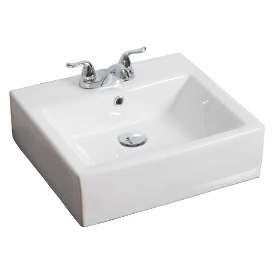 21-in. W Bathroom Vessel Sink Set_AI-31014