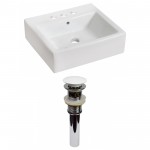 21-in. W Bathroom Vessel Sink Set_AI-31015