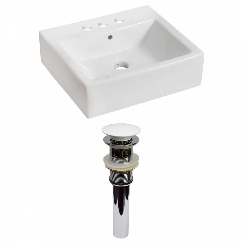 21-in. W Bathroom Vessel Sink Set_AI-31015