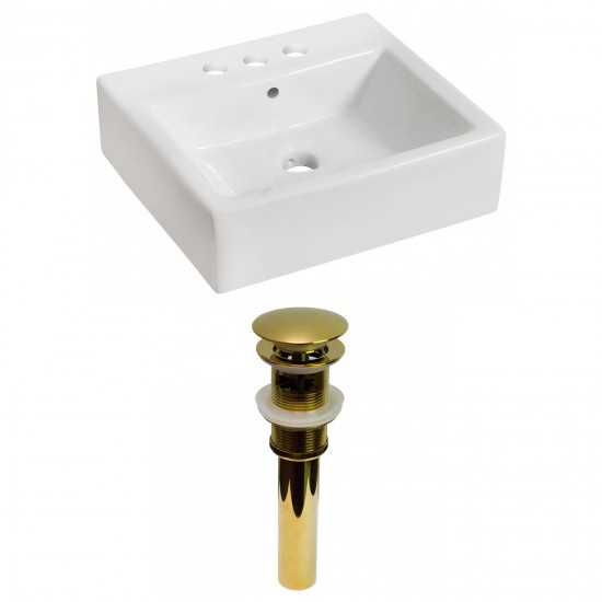 21-in. W Bathroom Vessel Sink Set_AI-31017