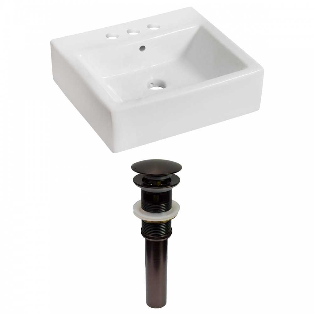 21-in. W Bathroom Vessel Sink Set_AI-31018