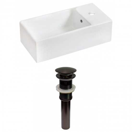 19.25-in. W Bathroom Vessel Sink Set_AI-31028