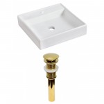 17.5-in. W Bathroom Vessel Sink Set_AI-31057